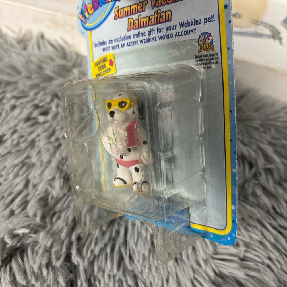 NWT NIP Ganz Webkinz Summer Vacation Dalmatian Toy Figurine Unused Code Bikini - Picture 7 of 13